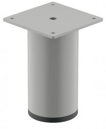Blank Aluminium - ø 50 mm - Hoogtes: 65, 100, 150 mm