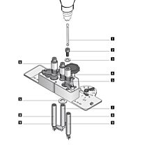 Hettich boor ø 10 mm voor boormal Drill-Jig