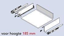 Grass Vionaro Rugwand op maat - Ladehoogte: 185 mm