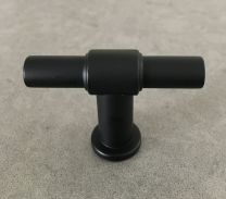 Meubelknop 55 mm - Zwart Mat