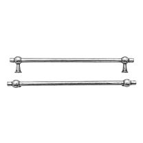 Meubelgreep - Zilver-Tin Legering - Zes lengtes: 98 t/m 556 mm