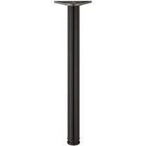 Tafelpoot, cilindrisch - Zwart Glanzend - Ø 60 mm - Hoogte: 690 en 710 mm - 1 Stuk