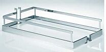 Dispensa - Inhangbodem Arena Style Plus - Wit-Chroom - Kastbr: 25, 30, 40, 50, 60 cm