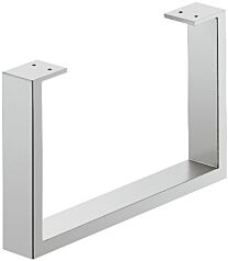 Meubelonderstel - Wit Aluminium Ral 9006 - 250 x 400 mm (hxb) Profiel: 60 of 80 mm 