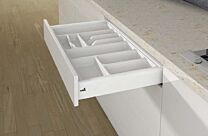 Orga Tray - Bestekbak - Kunststof - Lade-diepte: 370 mm - 440 mm - Hoogte - 55 mm -    Wit