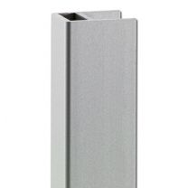 Greeplijst Verticaal - Aluminium - Zilver Mat - Lengte 2500 mm