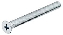 Metaalschroef - Verzonken kop - Kruiskop - M6 - Lengte: 30 mm