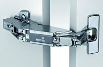 Hettich Sensys- met pot in Intermat-design - Opliggend - 165° - Veer