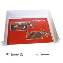 Sifonuitsparing voor Legrabox Lade - Metaal - Vier kleuren - 317 x 248 x 79 mm