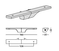 Slim Tabletsteun - Kleuren: Aluminium, Zwart en Wit - Set L/R