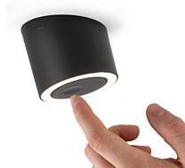 Unika TDM Led Opbouw-spot met Dimmer - Hoek van 15° - Zwart Mat