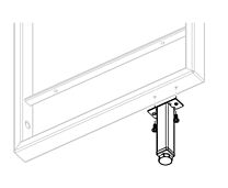 Youk Steunvoet voor Frames met diepte 320 mm