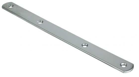 Frontverbindingsplaatje voor middenwand Dispensa - Zilver en Antraciet