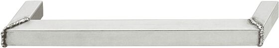 Meubelgreep - RVS mat - Used look - In verstek gelast - Greepdikte: 15 mm - Lengte: 207 mm