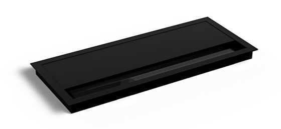 Kabeldoorvoer - 240 x 100 x 13.5 mm - Borstelafdichting - Drie Kleuren: Wit, Zwart, Aluminium 