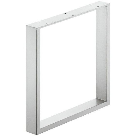 Interessant bezig Aantrekkingskracht Bank- Tafelonderstel - Wit Aluminium Ral 9006 - 420 x 430 mm (hxb) Profiel:  60 of 80 mm