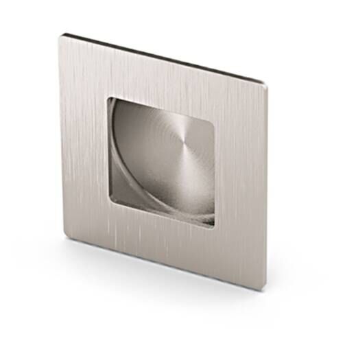 Komgreep - RVS Mat Geborsteld - 65 x 65 mm 