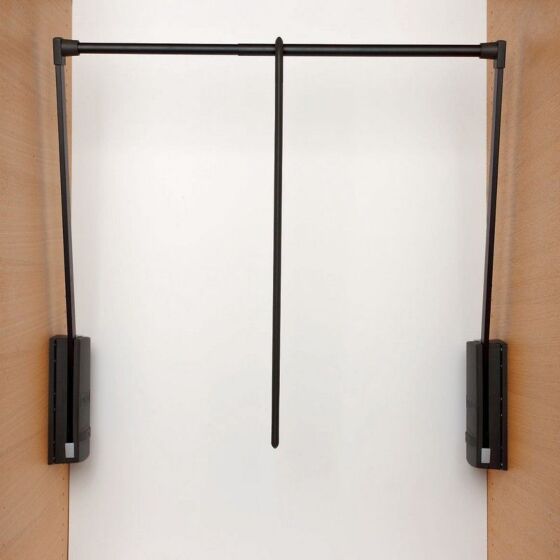 Garderobelift 2004 - Small - Bruin/Bruin - Breedte 440-610 mm - 10 kg