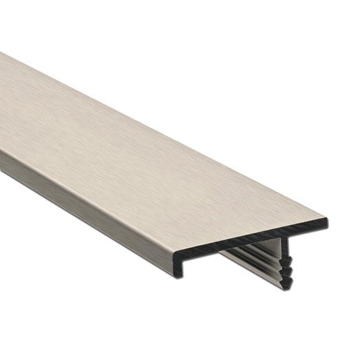 Greeplijst Hambo - Infreesprofiel - Aluminium - Inox Lengte: 2500 mm