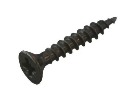 Schroeven - ø 3.5 mm - Lengte: 16 - Pozidrive - Zwart - 20 Stuks