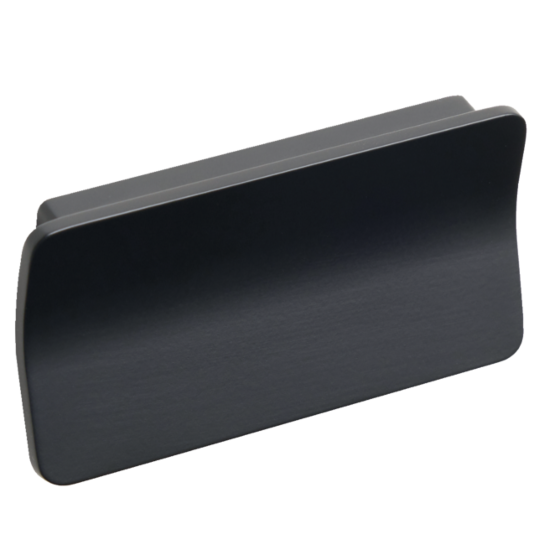 Meubelgreep - Zwart Mat - Breed: 85 mm - Hoog: 42.5 mm