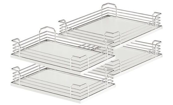 Korfplateaus Magic Corner - Arena Classic Plus - Zilver/Wit