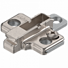 Blum kruismontageplaat - 3 mm - Voor Euroschroeven