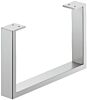 Meubelonderstel - Wit Aluminium Ral 9006 - 250 x 400 mm (hxb) Profiel: 60 of 80 mm 