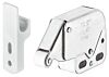 Mini-Latch Snapper met Veersluiting - Vernikkeld
