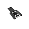 Source inbouwstopcontact met deksel + 2 USB A laders