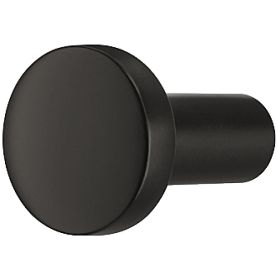 Meubelknop - Zamak - ø 20 - 31 mm - Zwart Mat