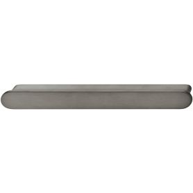 Meubelgreep - Zamak - Loodkleurig - Greepdikte: 26 mm - Lengte: 218 mm