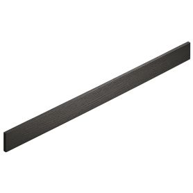 FineLine Uitdikkings-lijst - Hout - Universeel - Zwart Essen - 1200 mm