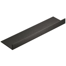 FineLine Opvullijst - Hout - Universeel - Zwart Essen - 1200 mm