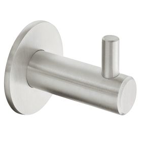 Garderobehaak - RVS mat - Hoogte: 35 mm