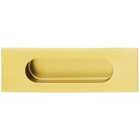 Komgreep - RVS - Messing gepolijst - 140 x 45 mm