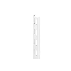 Wandrail dubbel - Wit - 2495 mm