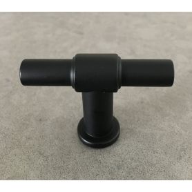 Meubelknop 55 mm - Zwart Mat