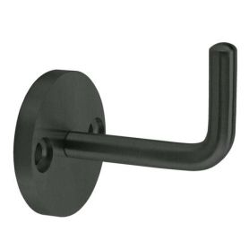 Garderobehaak - RVS Zwart - Hoogte: 40 mm - ø 6 mm