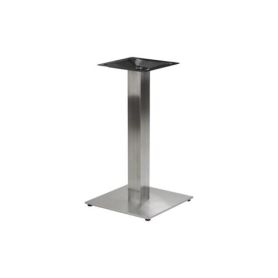 Tafelvoet Barista - RVS Look Geborsteld - Hoogte: 720 mm