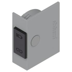 Blum SERVO-DRIVE schakelaar met drukknop voor Aventos 23P502-Lichtgrijs