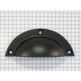 Komgreep - IJzer Zwart - 85 mm