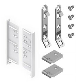 Extra Bevestigingsset voor Scala Binnenfront - Hoogte 90 mm-Ice - Wit