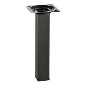 Meubelpoot - Zwart - 150 t/m 500 mm - Vierkant: 25 mm - 4 Stuks-150 mm