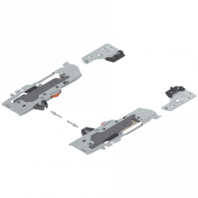 Tip On Blumotion eenheid + Meenemer - Voor Tandembox geleider-S1 NL 270-300 mm - Gel. 30 kg - Gewicht Lade + Inhoud: &gt; 10-20 kg