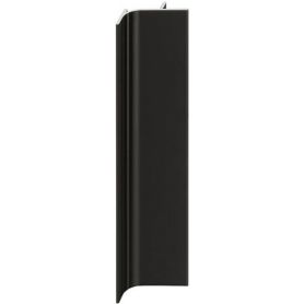 L-Profiel Verticaal - Aluminium - Zwart Mat - Lengte: 2500 mm