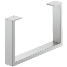 Meubelonderstel - Wit Aluminium Ral 9006 - 250 x 400 mm (hxb) Profiel: 60 of 80 mm -60 mm