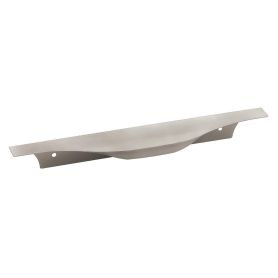 Greeplijst aluminium - om te schroeven - dikte: 1.4 mm - nikkel mat