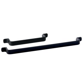  Meubelgreep - Zamak - zwart - greepdikte: 16 mm