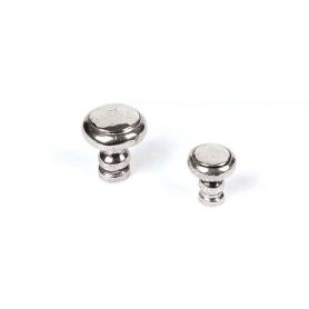Meubelknop - Zilver-Tin Legering - ø 20 en 30 mm
